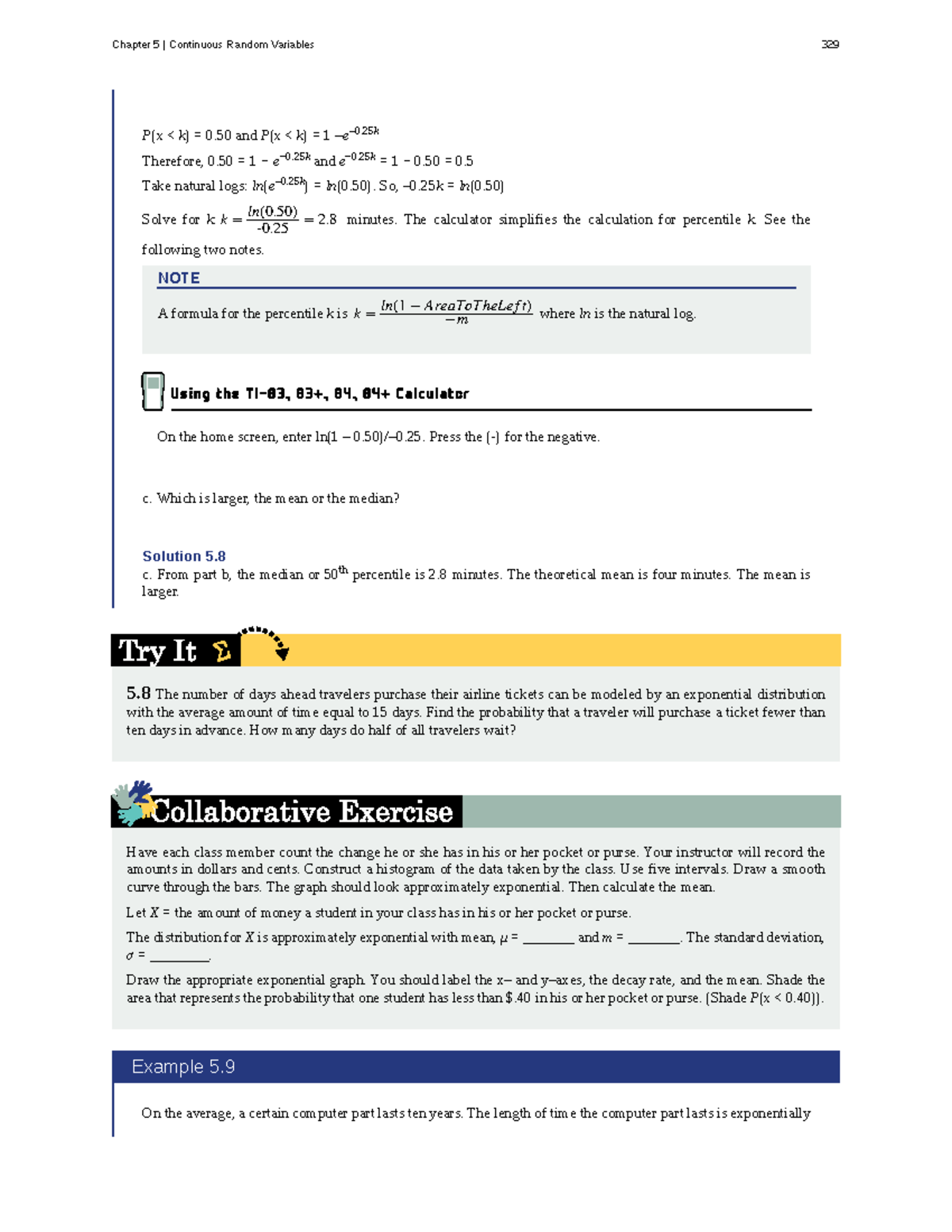 Chapter 5: Continuous Random Variables - Introductory Statistics (Part ...