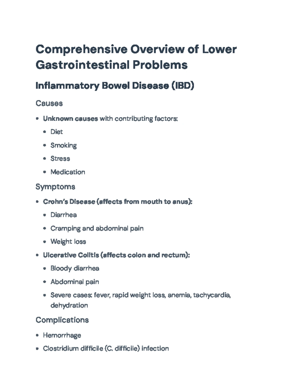 Comprehensive Guide on Upper GI Disorders with Nursing Management ...