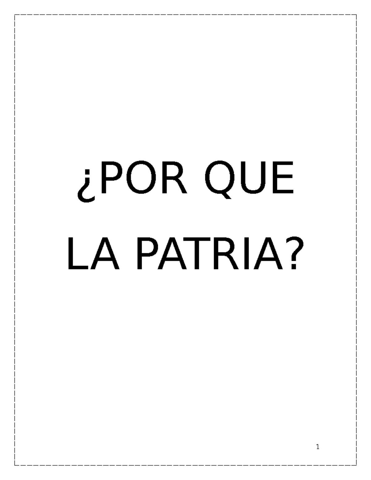 La Patria y su Mal Uso: Reflexiones sobre Identidad y Nacionalismo ...