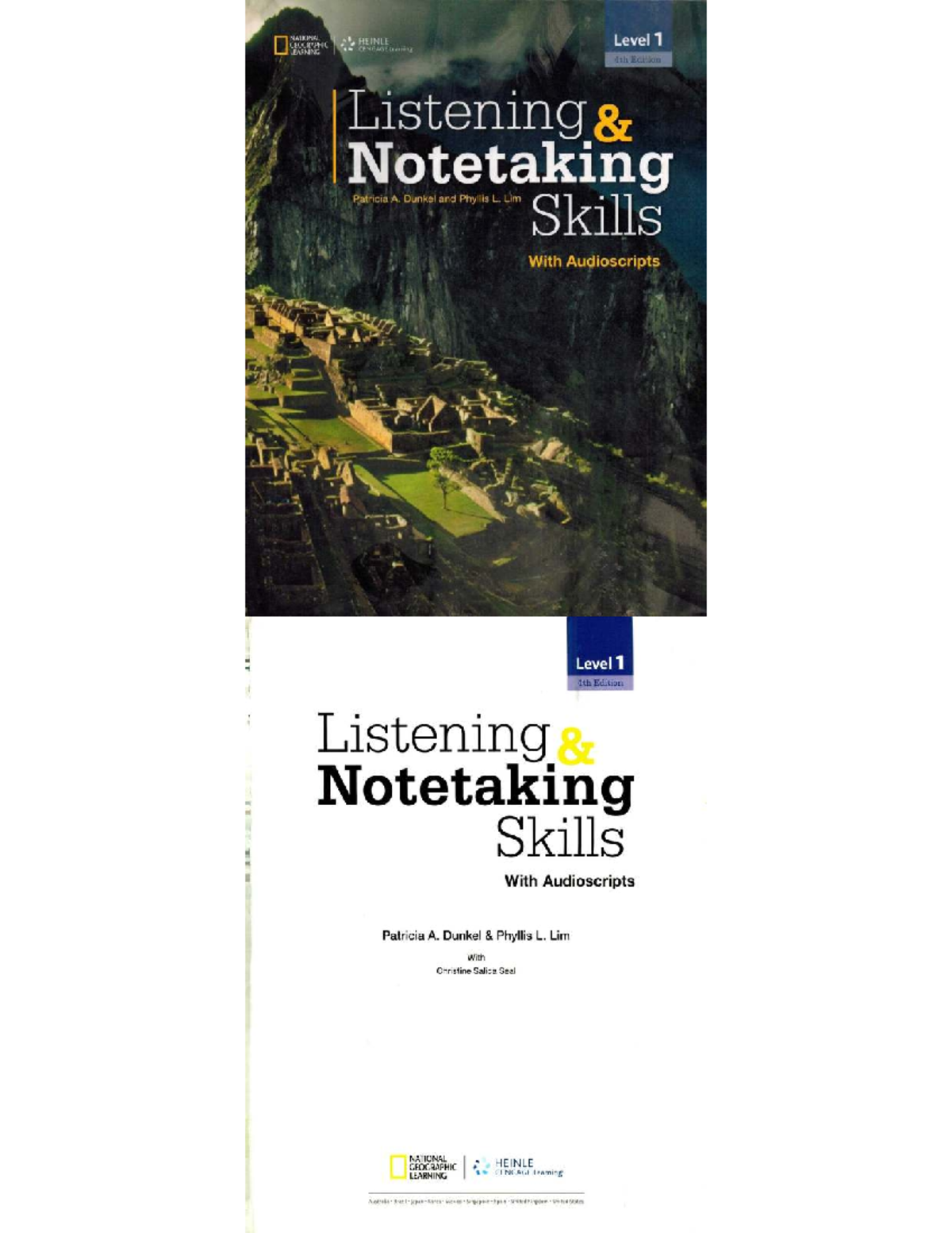 Listening & Notetaking Skills Level 1: Without Audioscripts [洋書] SV Listening and Notetaking Skills Level 1 - 4th Edition Overview