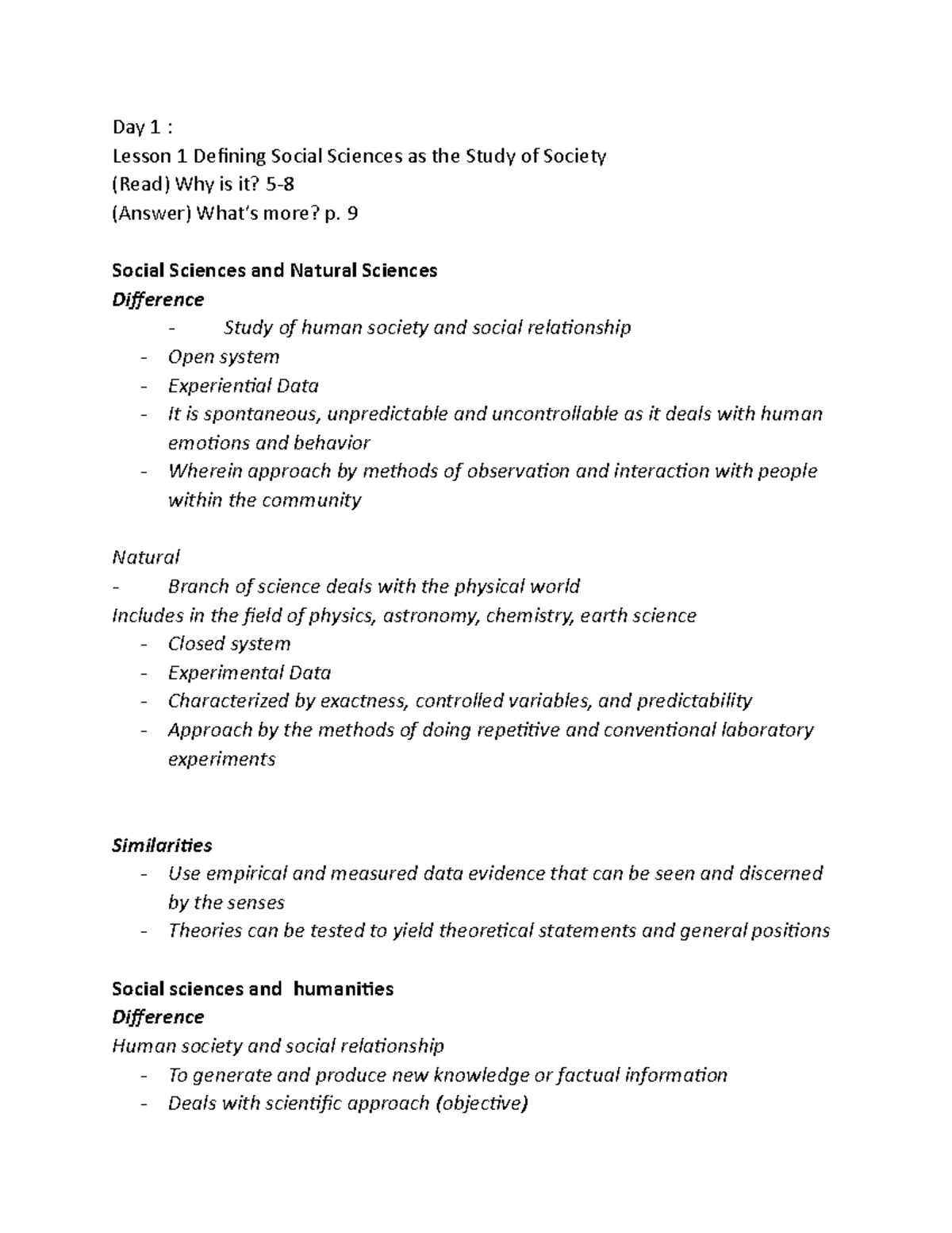 SOC 101: Understanding Social Sciences and Their Impact on Society ...