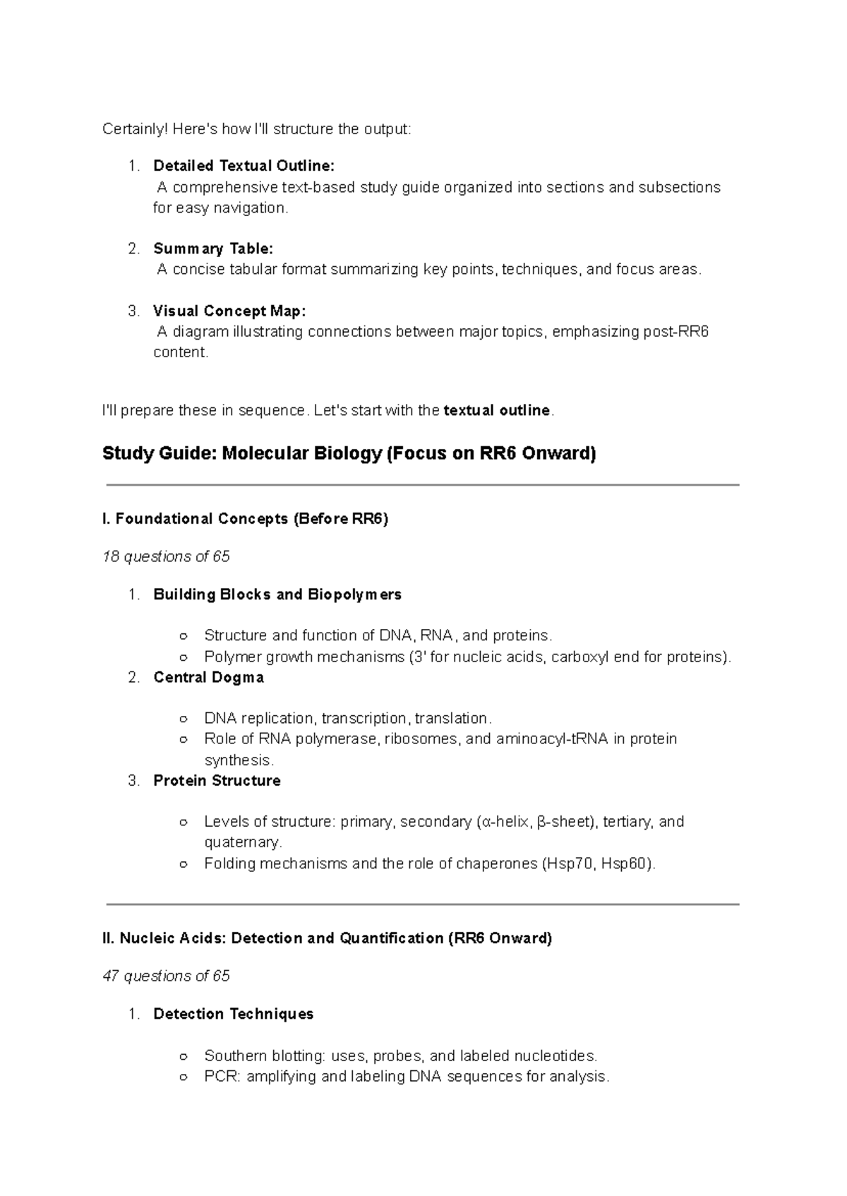 BIOL-200 study guide - Certainly! Here's how I'll structure the output ...