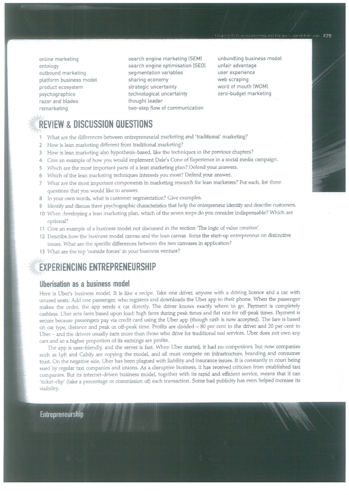 CSE 204 Final Exam Notes: Lean Marketing and Business Models Insights ...