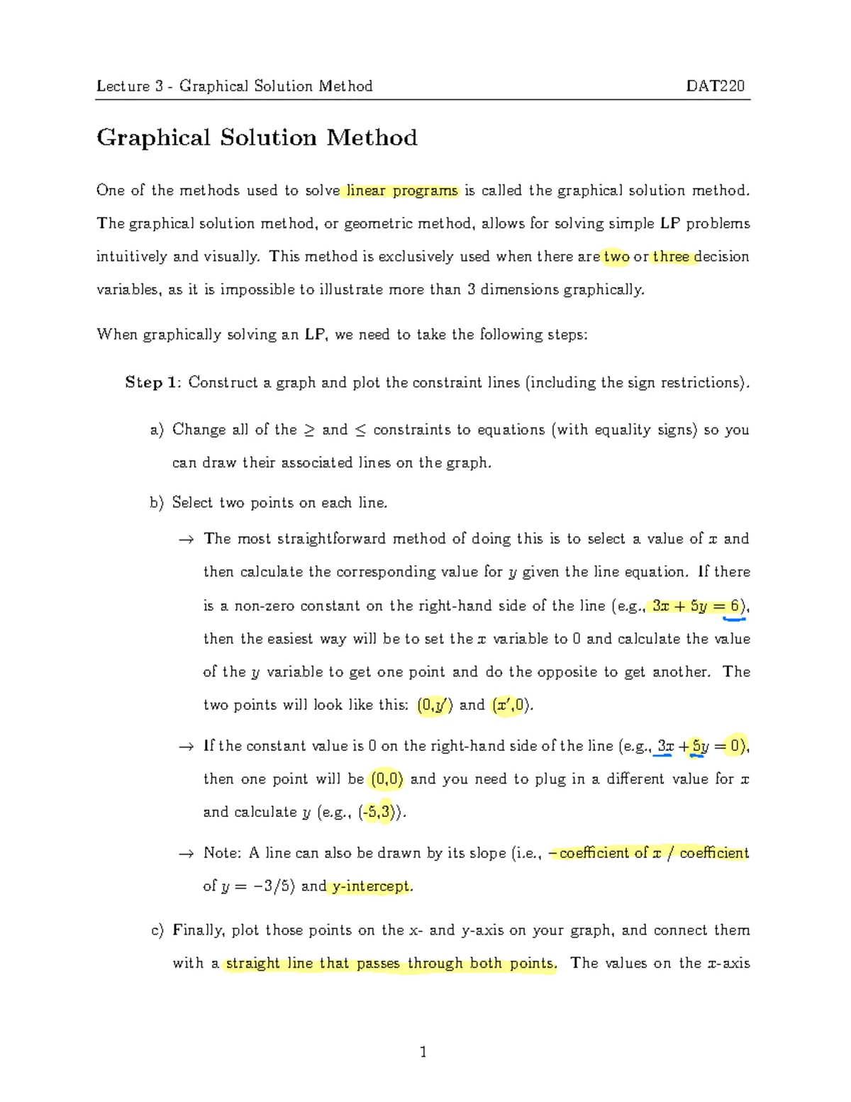 Homework 1 (LP & Graphical Solution Method) - NYC Optimization Problems ...
