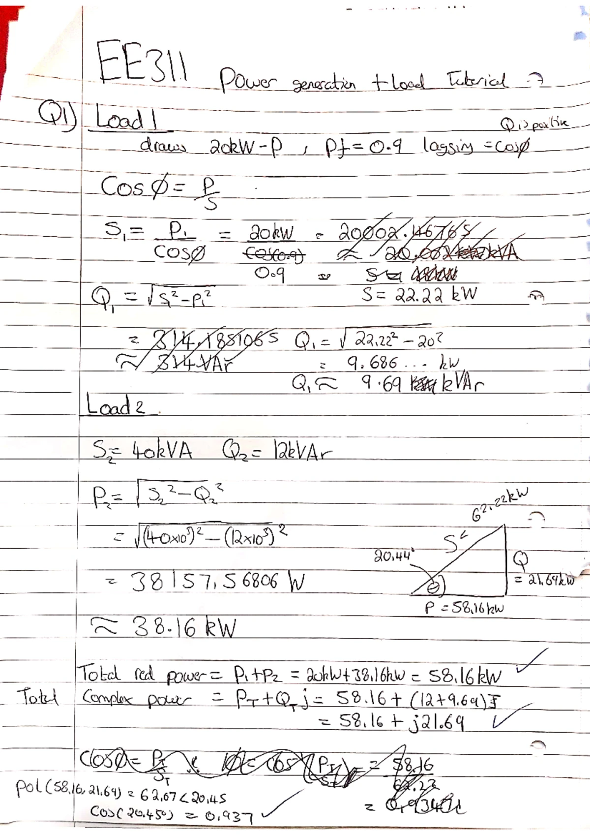 EE311 Semester 2 Tutorial 1: Step Waves on Transmission Lines - Studocu