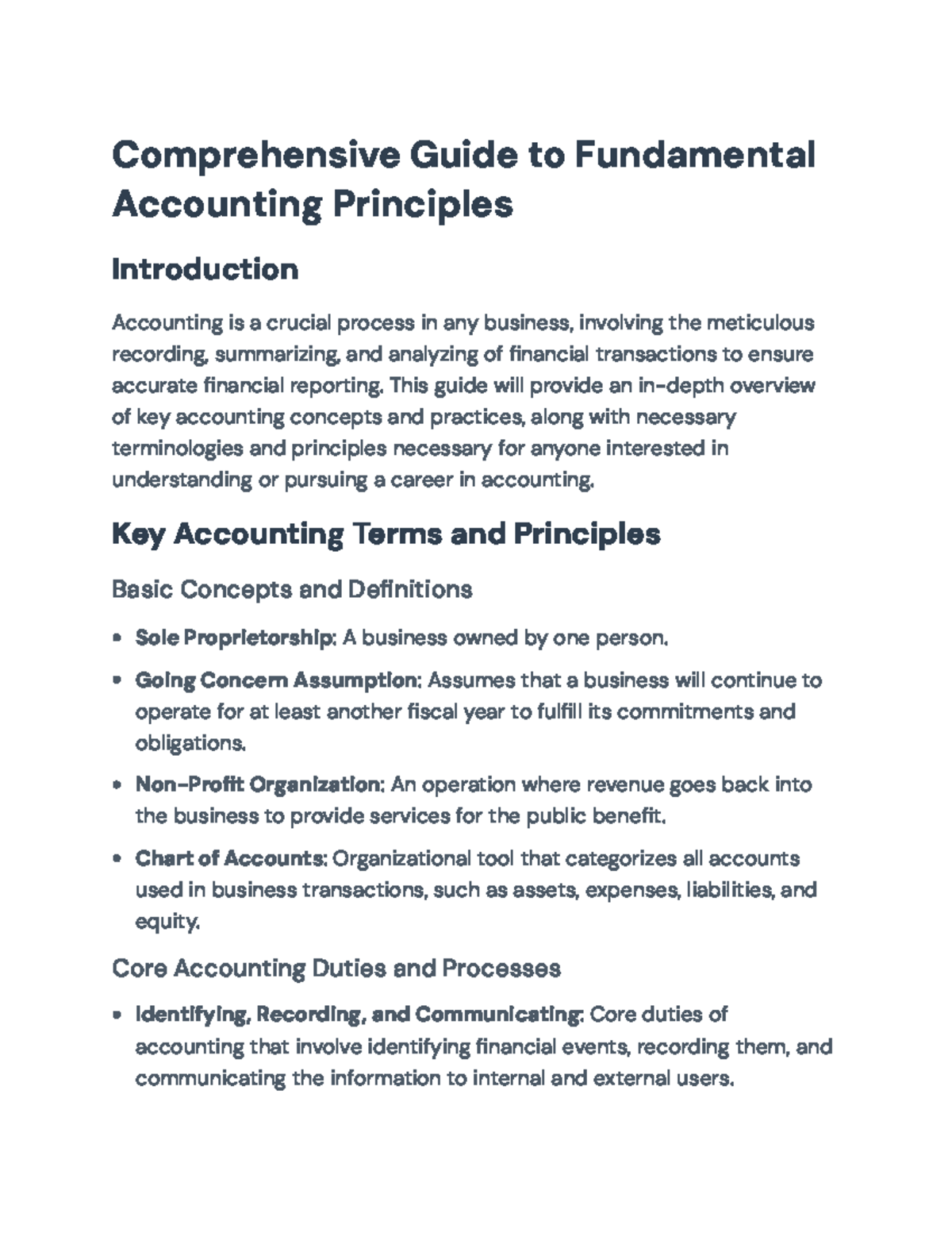 Accounting 101: Comprehensive Guide to Fundamental Accounting ...