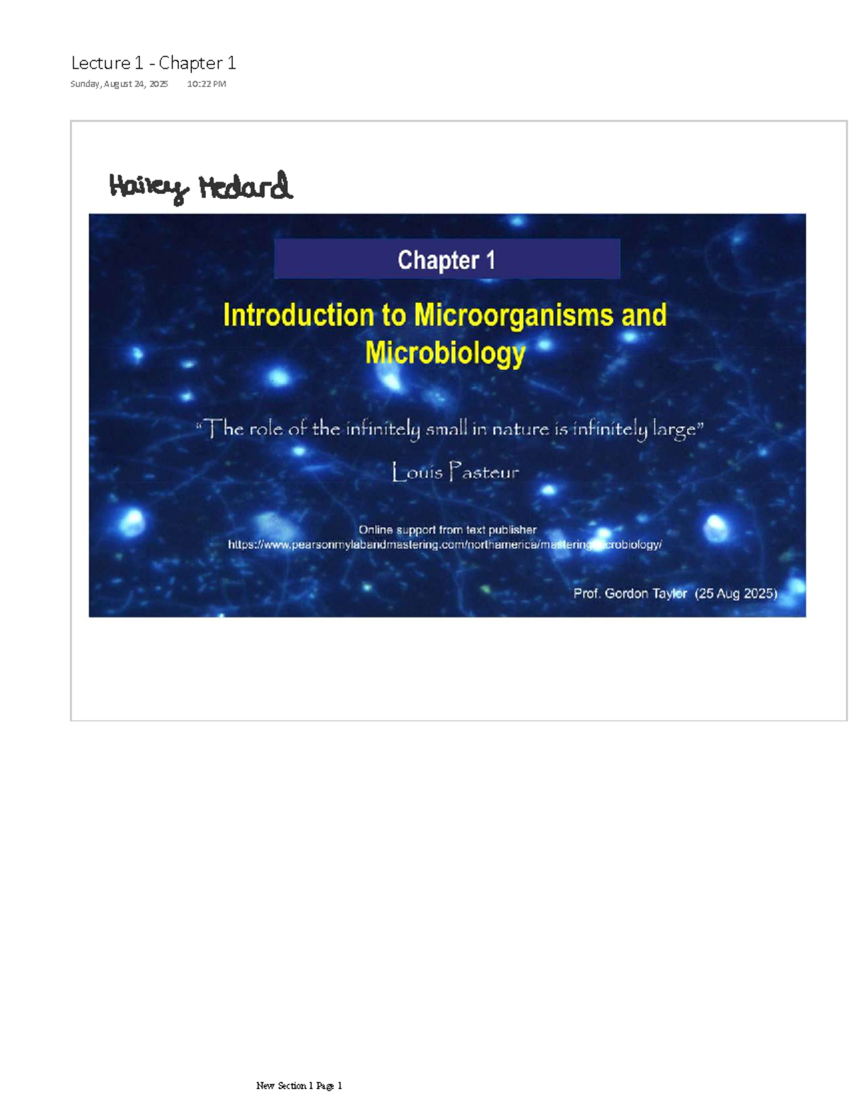 Lecture 1: Key Concepts Overview - Chapter 1 Notes - Studocu