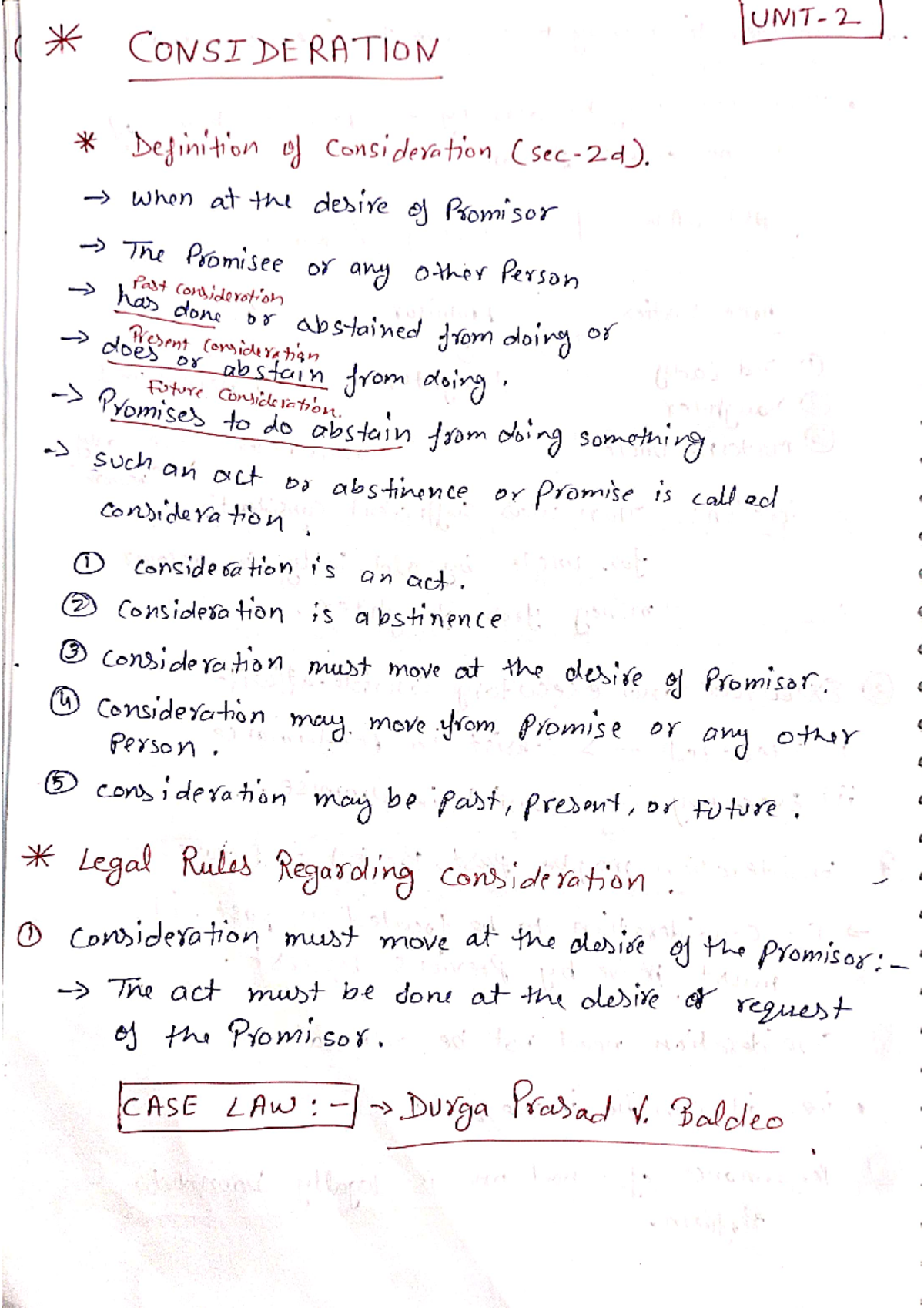 DOC-20241112-WA0000 - Final Exam Notes on Consideration in Contract Law ...