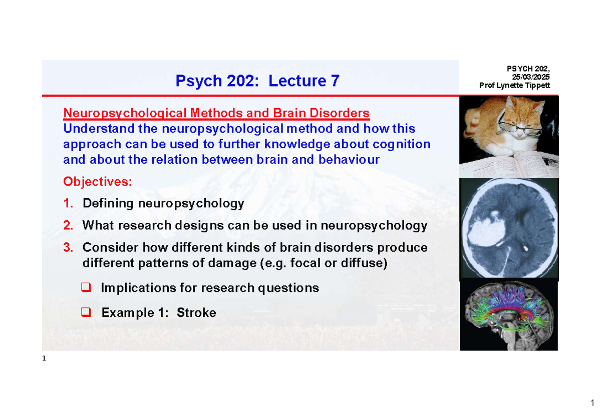 Lecture 7 2025 for PDF - The slides, notes and content have been ...