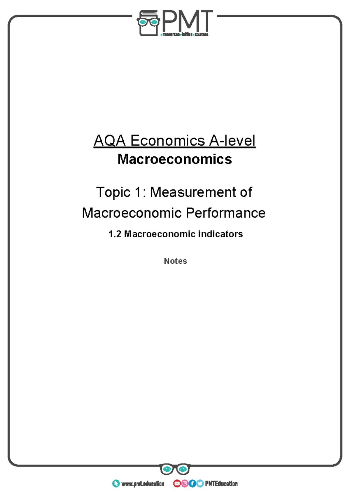 AQA Economics A-level Micro: Firm Objectives in Perfect Competition ...