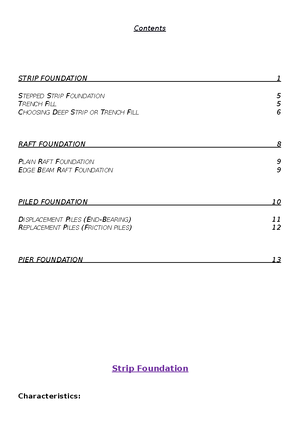 Bearing Stratum & Foundation Types - Strata/Stratum: Layers of diff ...