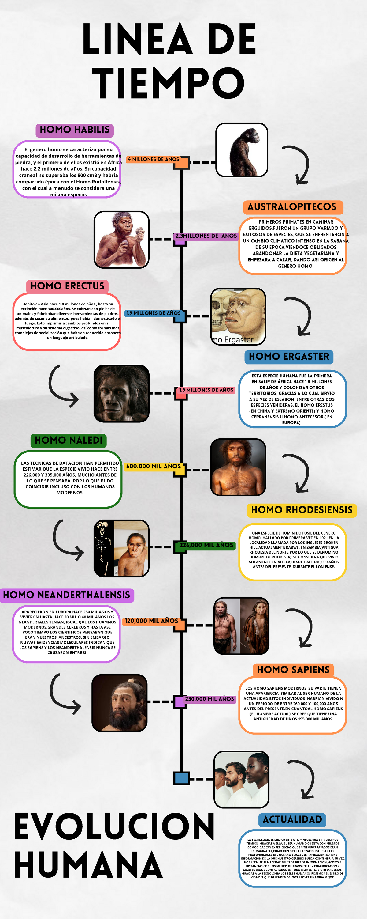 Evolucion Del Hombre A Traves De La Historia 1920x2160