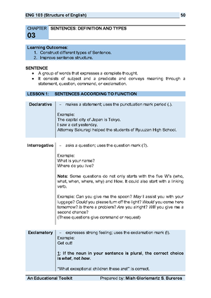 Creative Writing Module Fiction Non Fiction - DEPED MODULE - Creative ...
