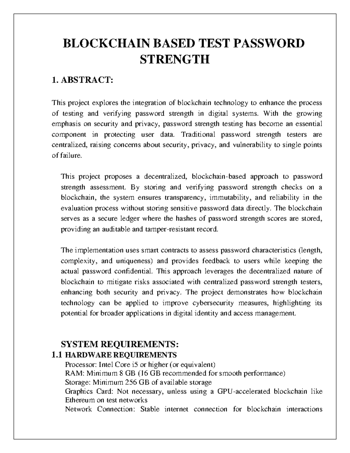 Josh dis report - Assignments - 1. ABSTRACT: This project explores the ...