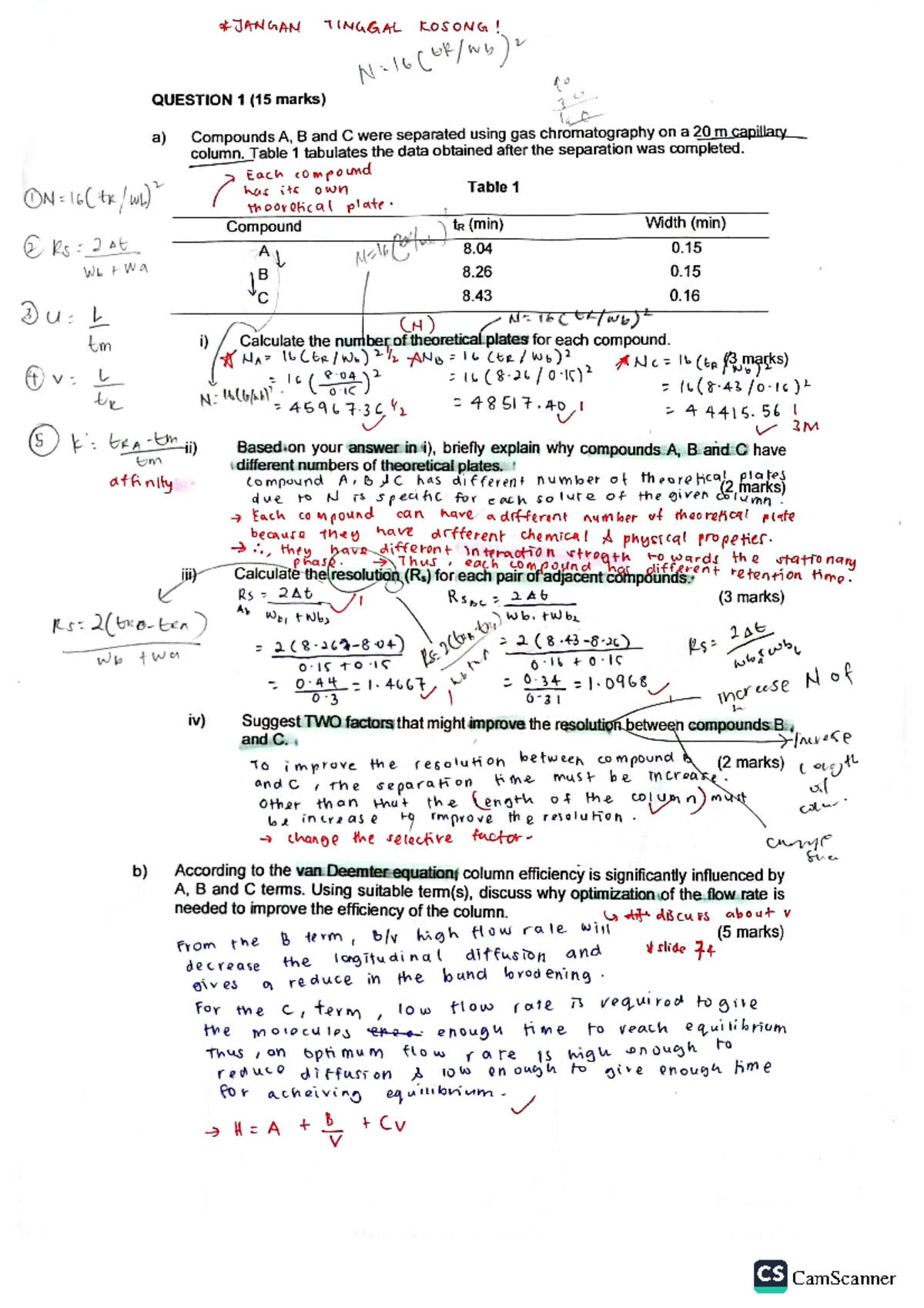 Chapter 1 - DISCUSSED TUTORIAL - TINGGAL KOSONG! no QUESTION 1 (15 ...