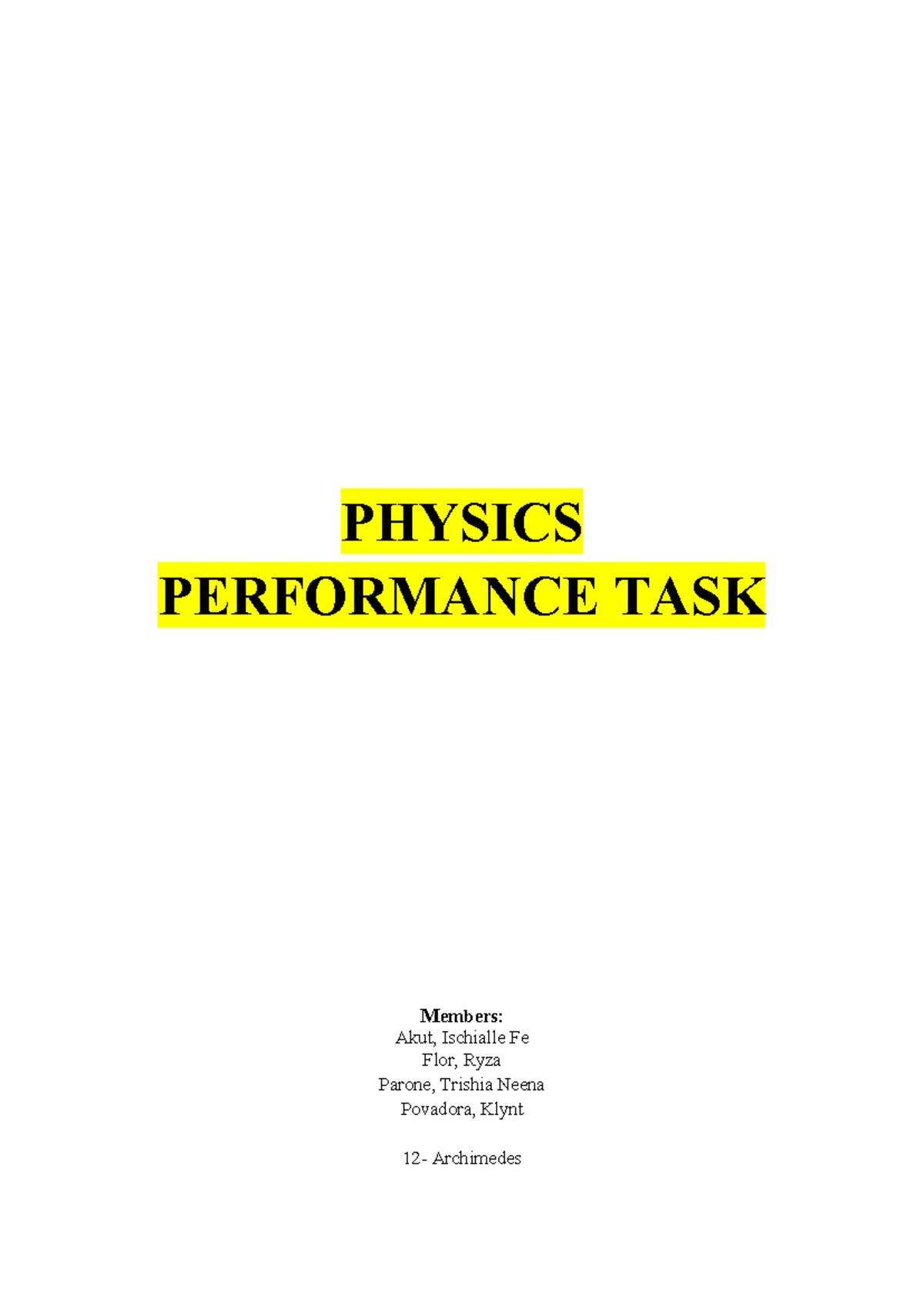 PHYSICS P6 Problem Set: Exploring Charge, Capacitance, and Potential ...
