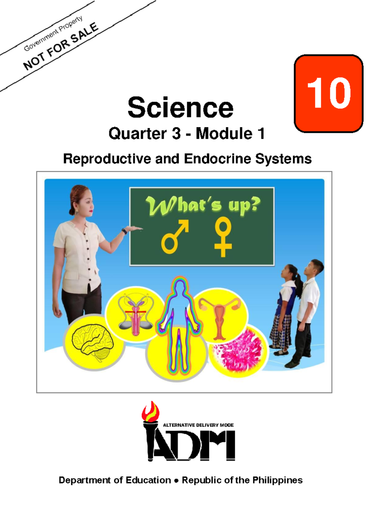 SCI10 M1 3Q - Reproductive and Endocrine Systems Overview - Studocu