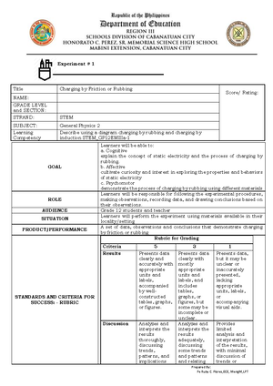 Physical Science Q2 all strand copy - Physical Science Quarter 2 ...
