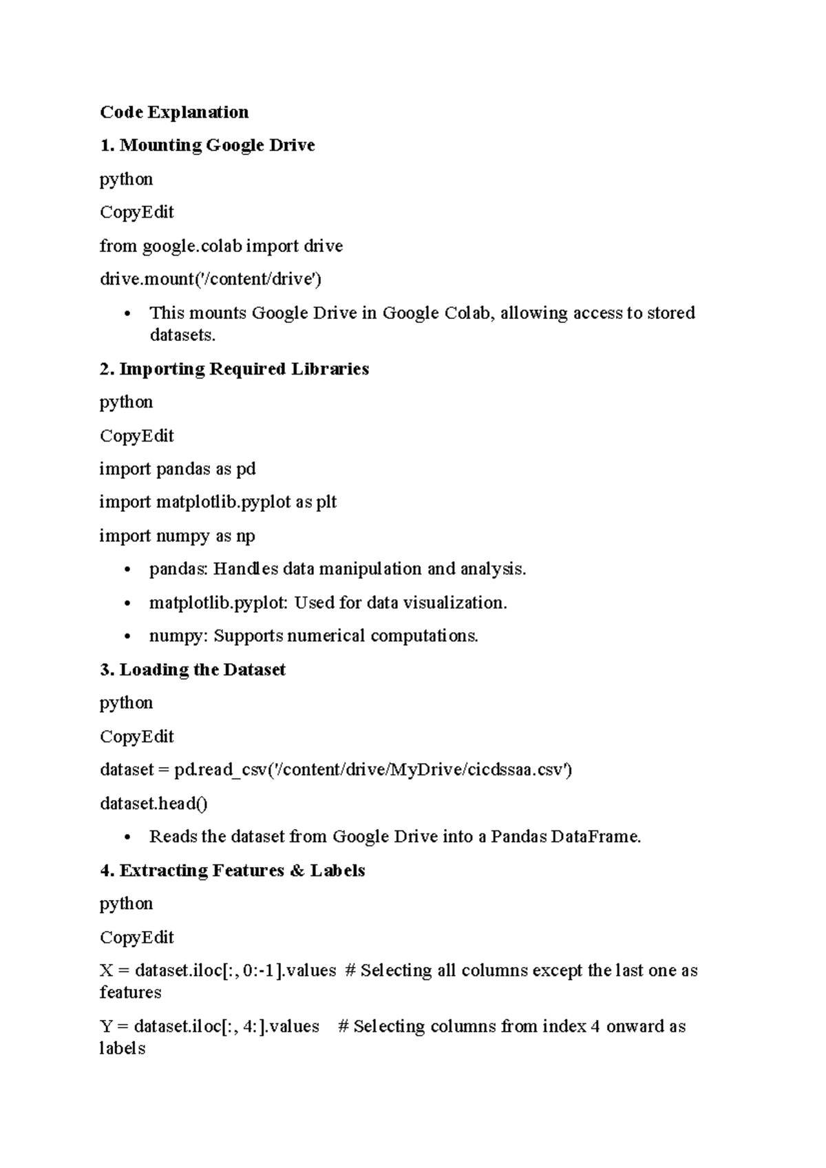 Python Code Explanations for Google Drive Integration and Data Analysis ...