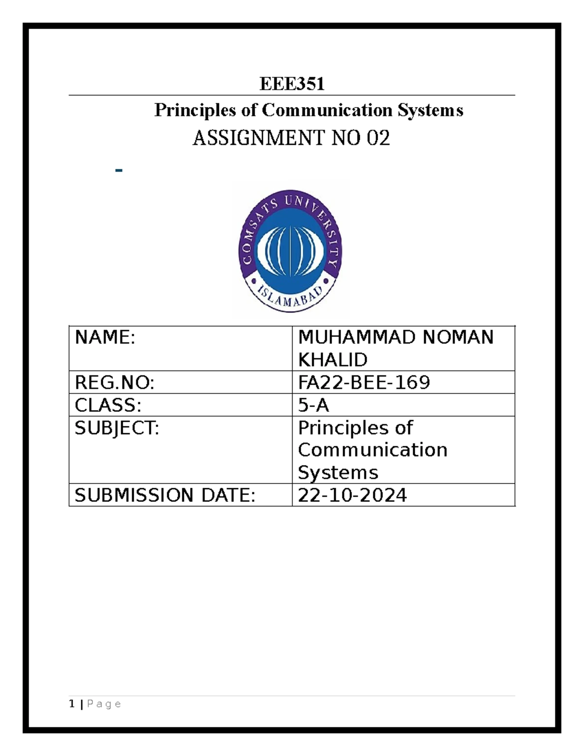 Notes on sampling pulse code modulation (PCS) - Studocu