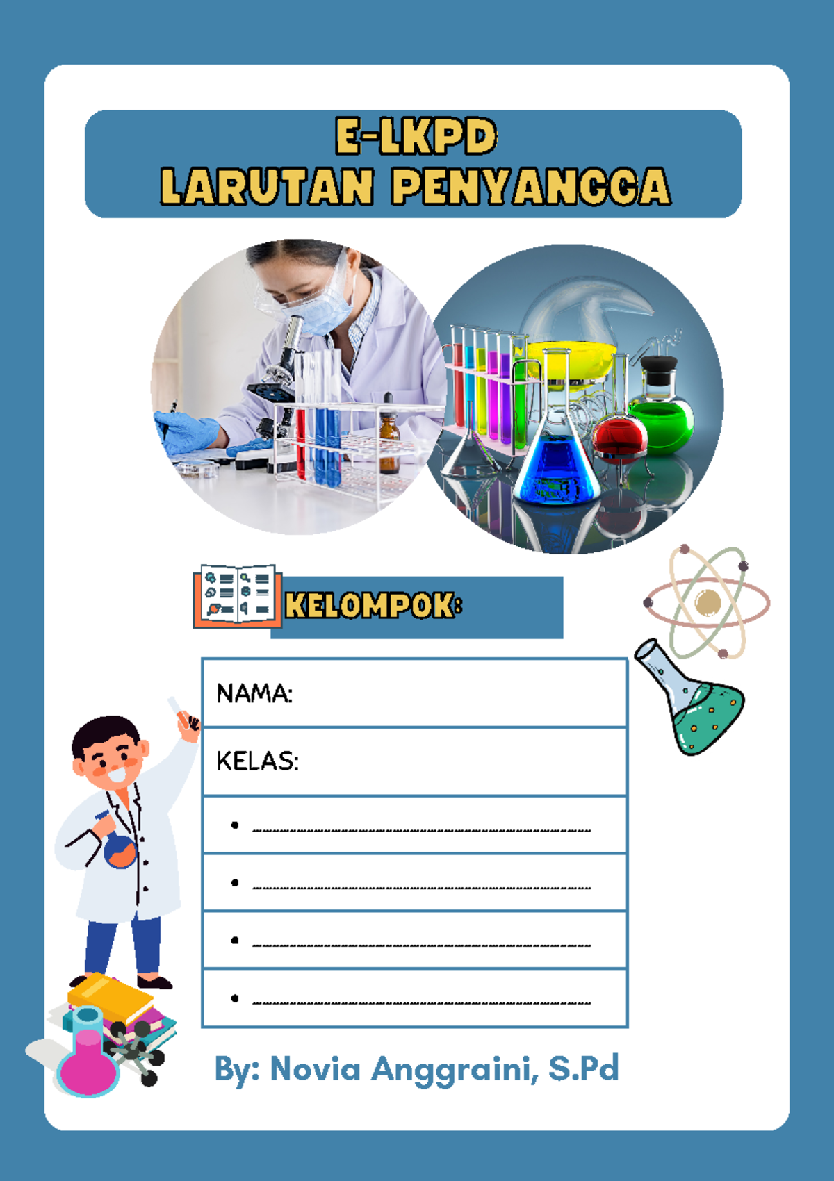 LKPD Larutan Penyangga: Aktivitas Praktikum dan Pembelajaran Kimia - Document Preview