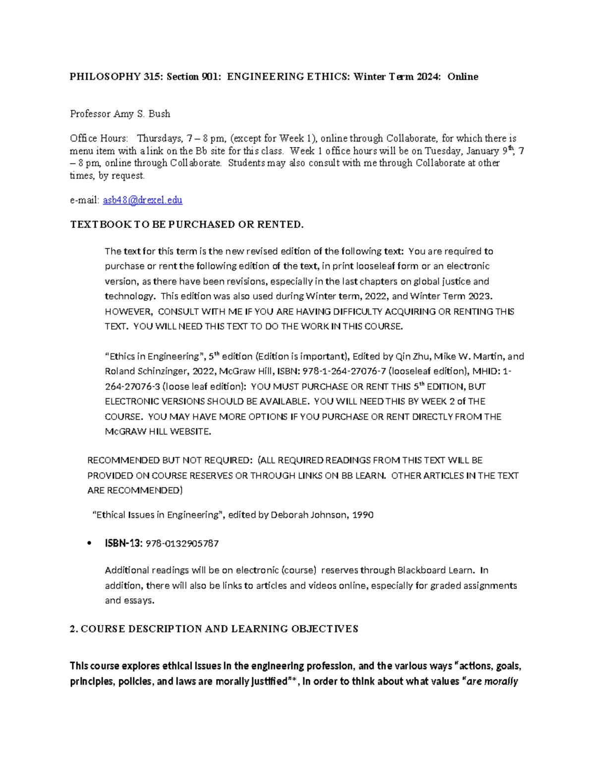 EE 312 Engineering Ethics Midterm Exam Review and Discussion - Studocu