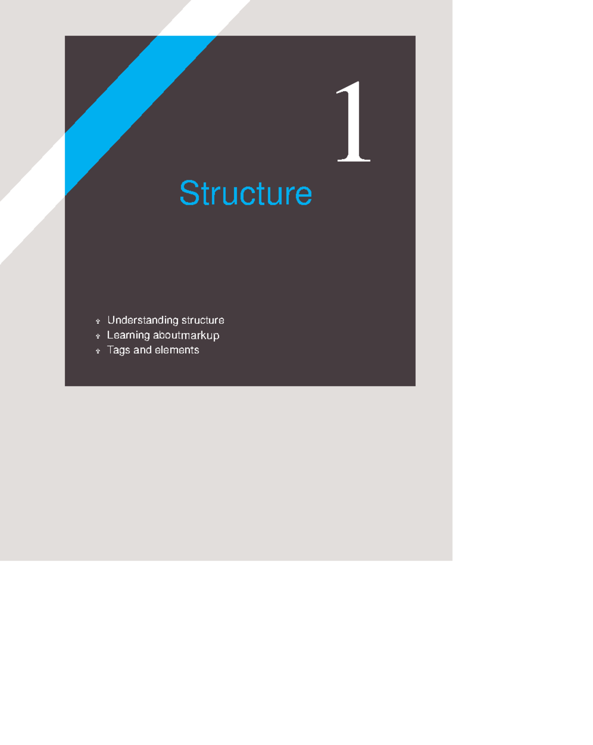 Chapter 1 - Multimedia systems - 1 X Understanding structure X Learning ...