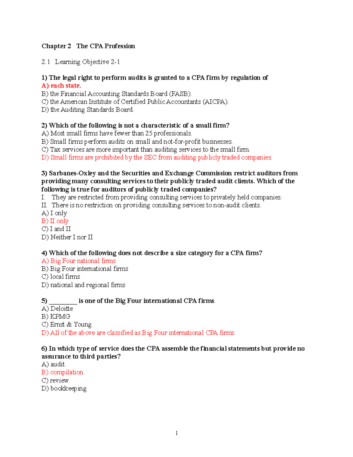 Chapter 02 questions partial Trần Thị Mỹ Dung - Chapter 2 The CPA ...
