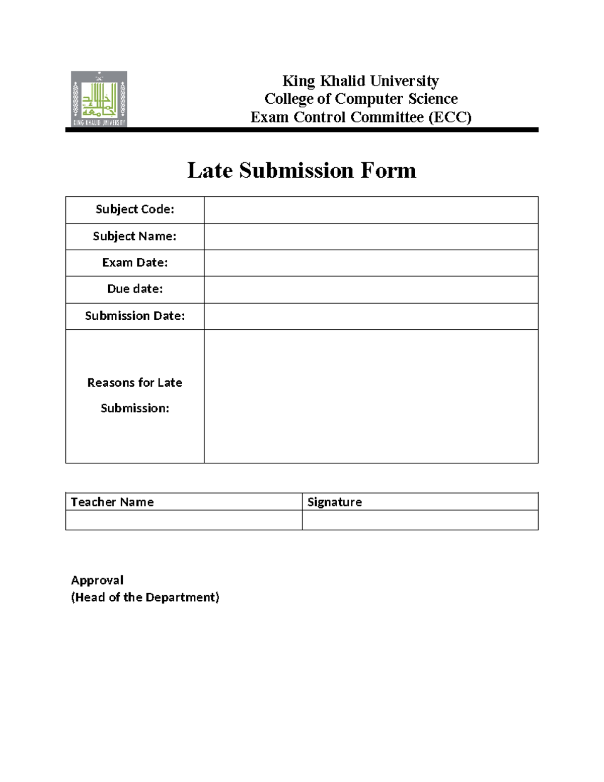 6-Late Submission Form - Digital signal processing - King Khalid ...
