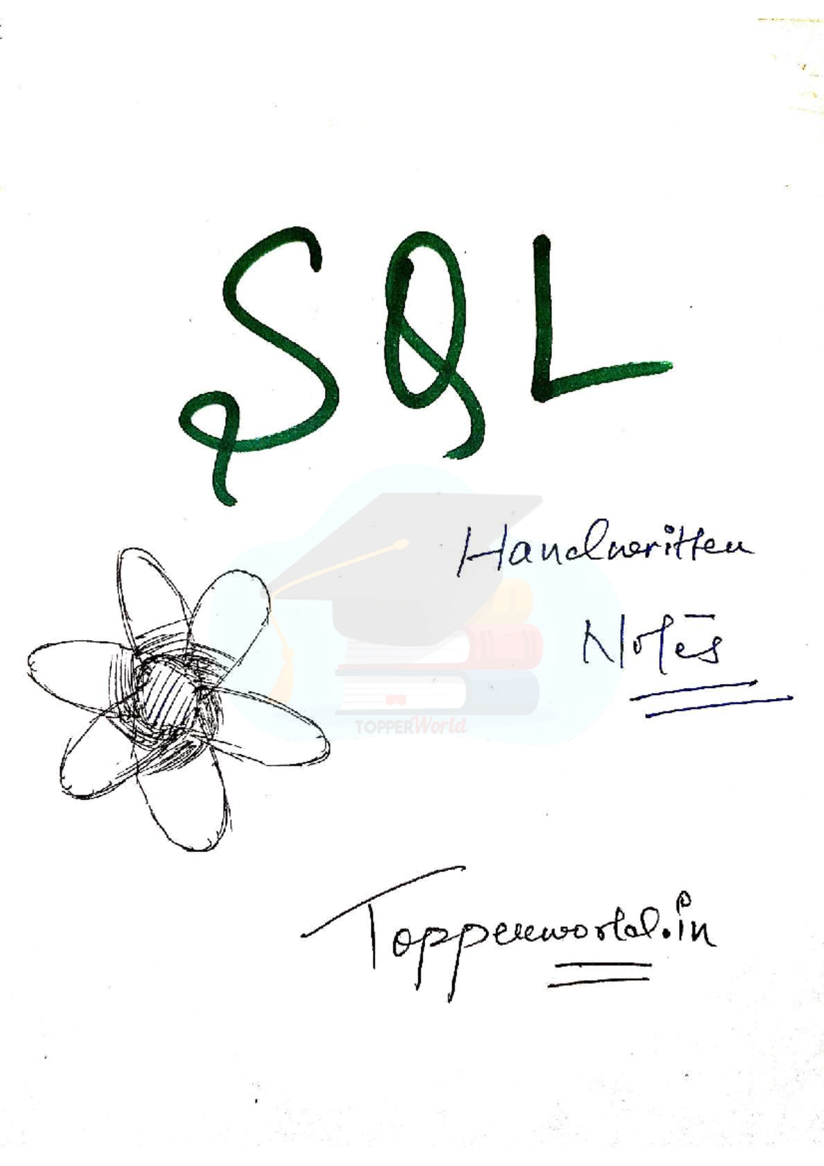 SQL Handwritten notes - That is useful - 2 SQL Handwritten Notes ...