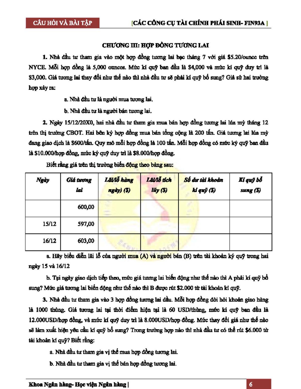 Bài Tập Tài Chính Tính Toán: Lãi Suất Trái Phiếu Quyền Chọn - Studocu