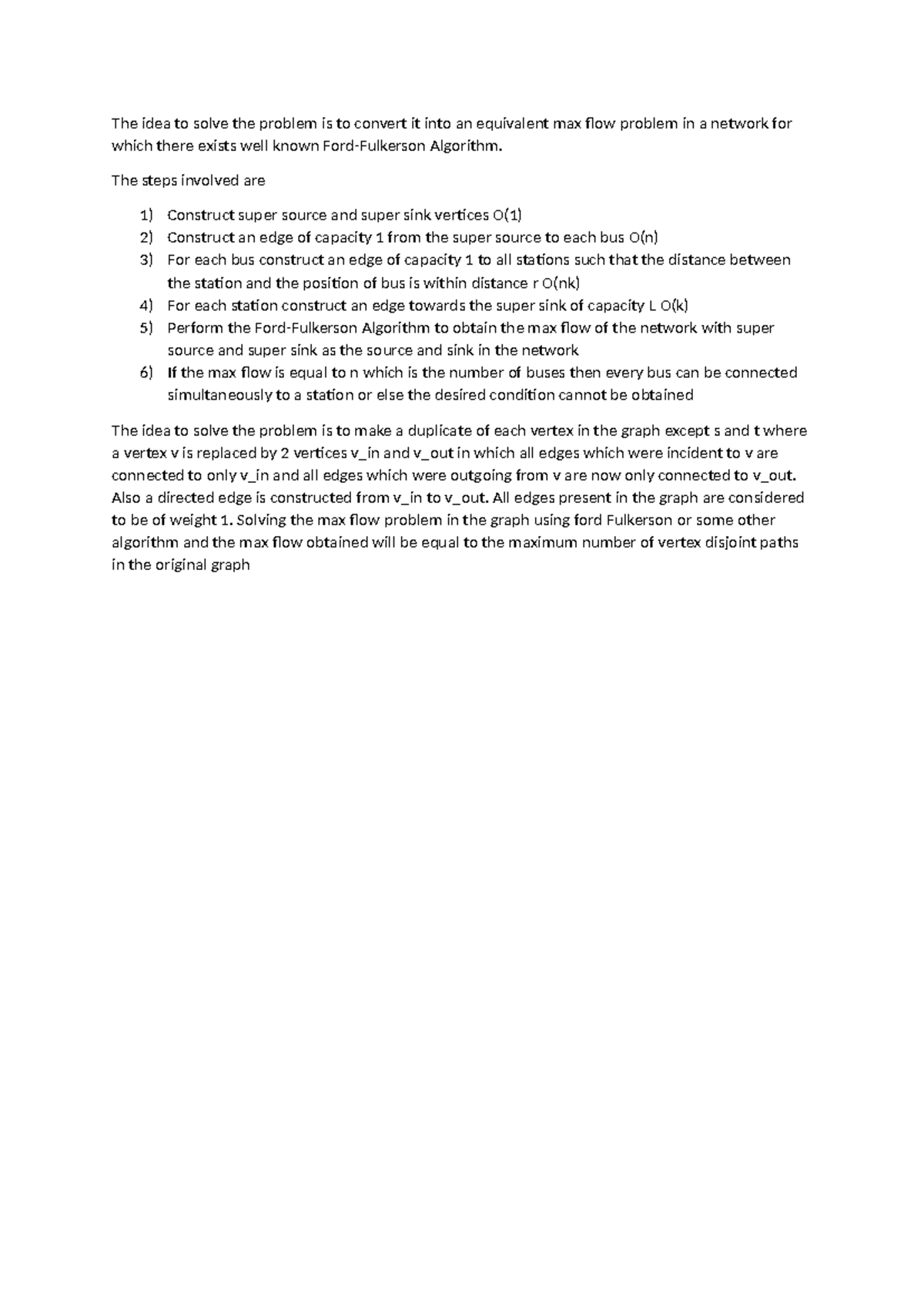 Assignment 3 - The idea to solve the problem is to convert it into an ...