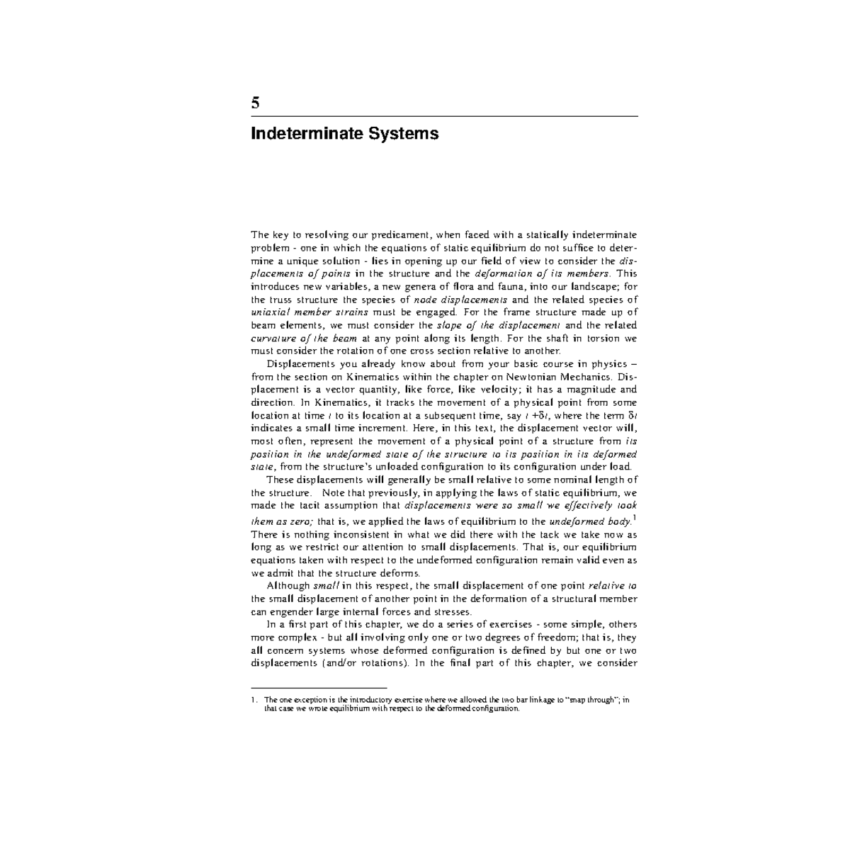 Indeterminate Systems in Structural Analysis: Key Concepts and Examples ...