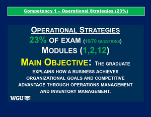 C720 OA - Passed one try good study guide - PRE-ASSESSMENT: OPERATIONS ...