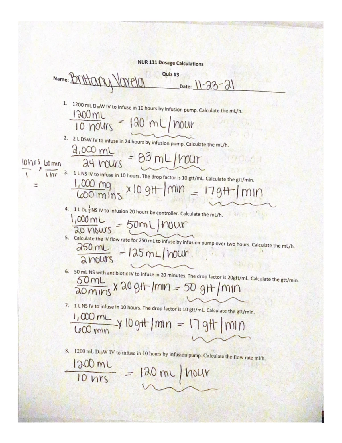 NUR1022 Medication Card: Hydralazine (Apresoline) Overview - Studocu