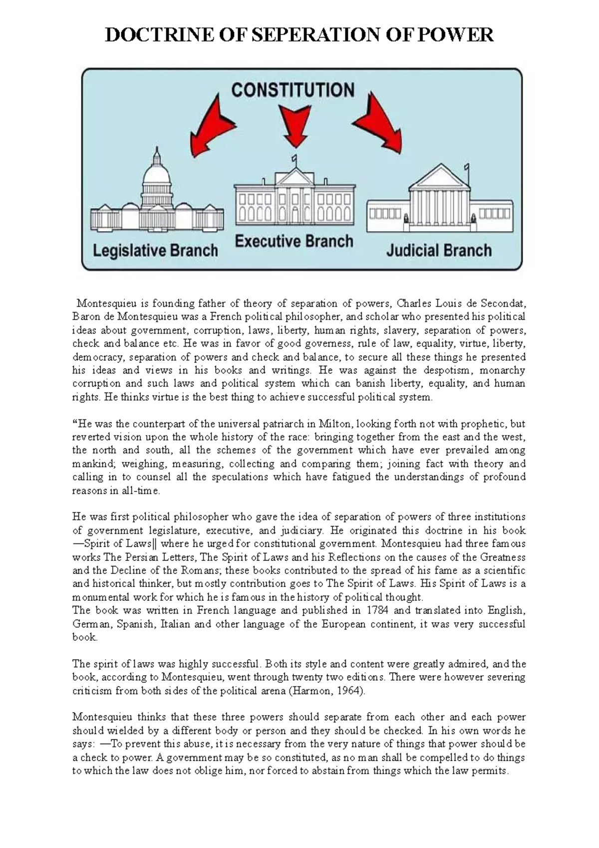 Force Theory Of Government Examples