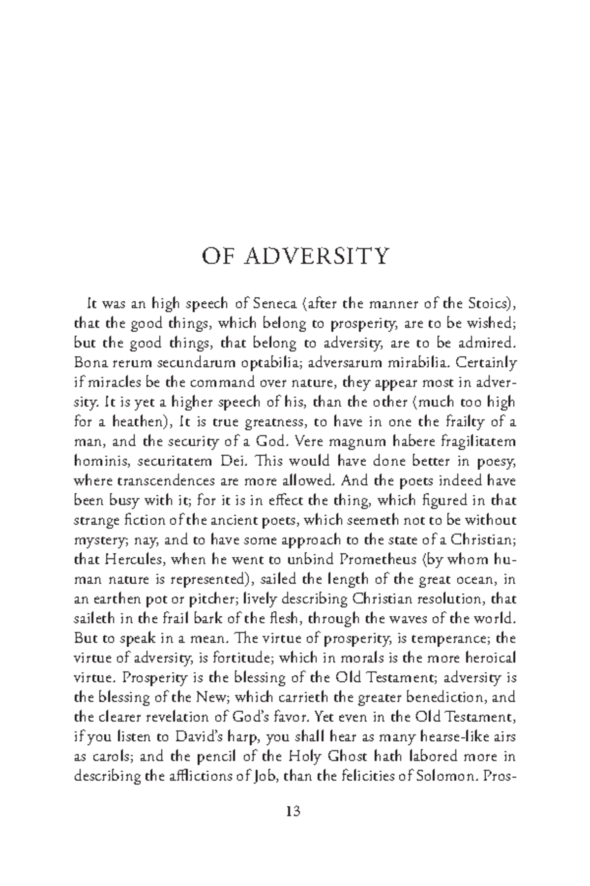 Essays on Adversity: A Study of Stoic Philosophy and Resilience - Studocu