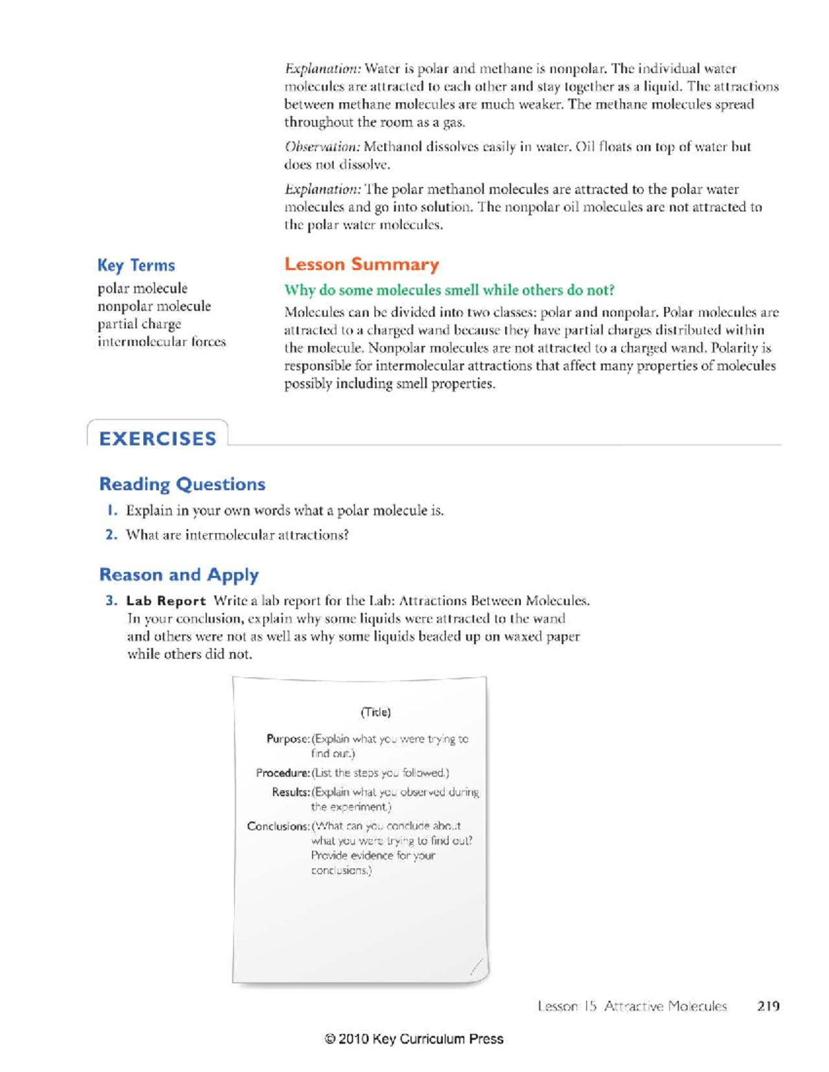 Final Exam Review Guide for Course Code ABC123 - Explanation: Water is ...