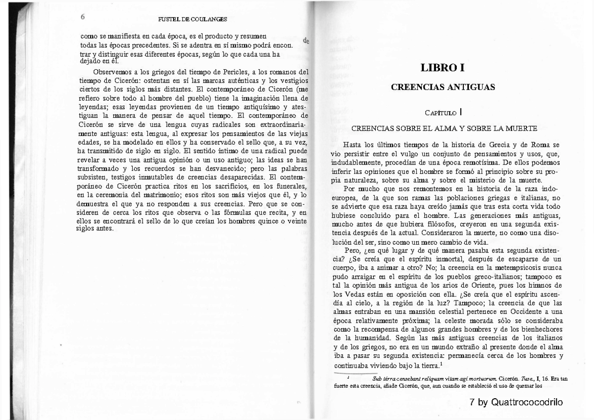 741435885 Fustel de Coulanges La ciudad antigua cap 1 - FUSTEL DE