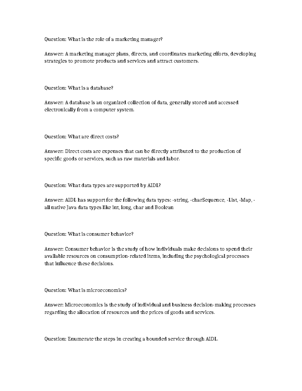 Unmanipulable quasi-humorous dubuque - Question: What is the role of a ...