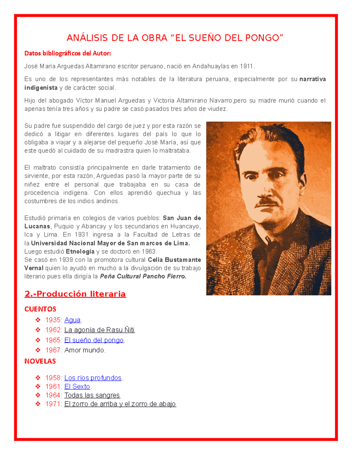 Análisis crítico de 