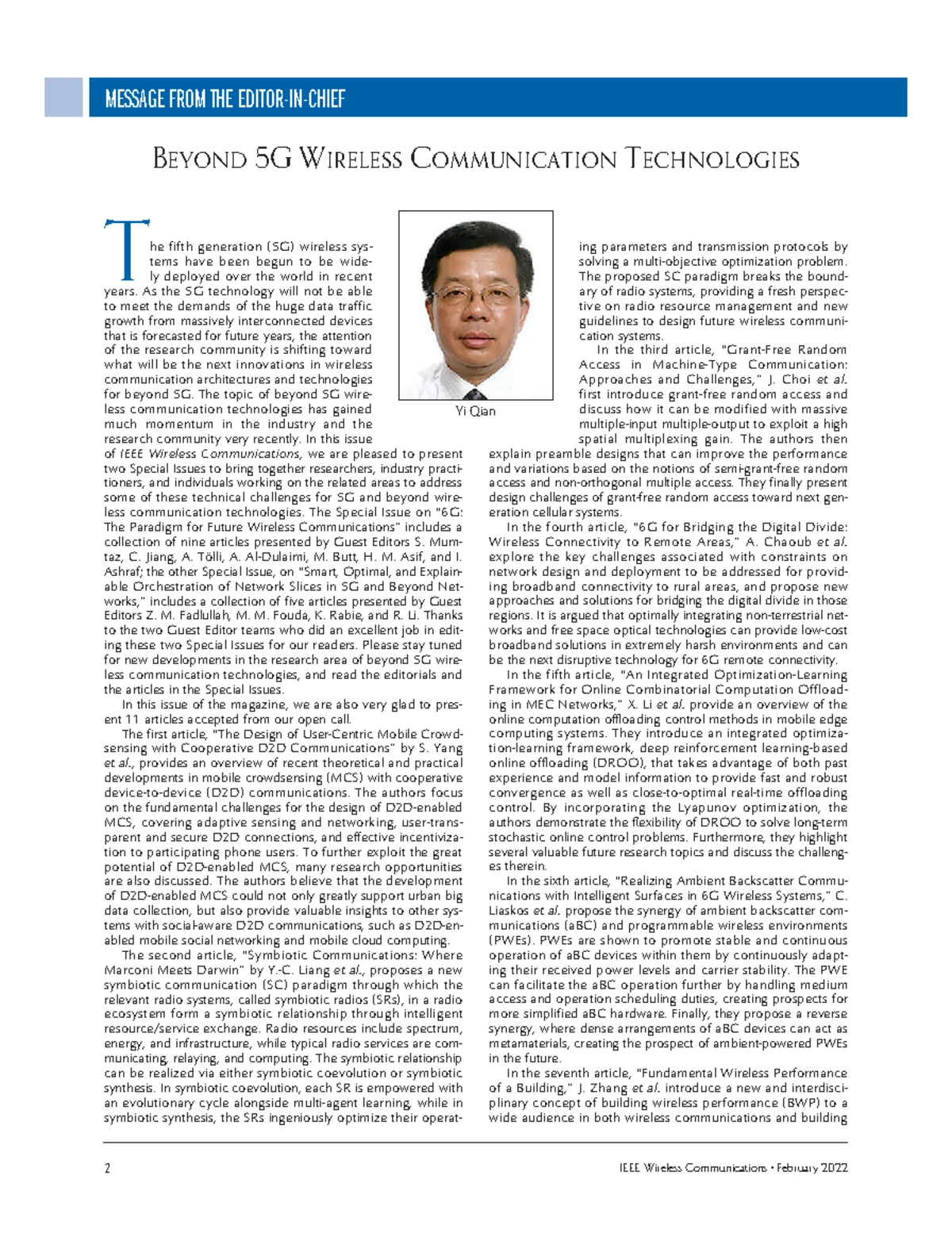Ieee 5g roadmap white paper - IEEE 5G AND BEYOND TECHNOLOGY ROADMAP W ...
