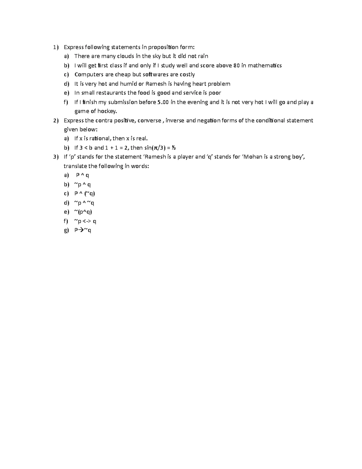 DM Theory Final Exam Question Bank: Comprehensive Review Guide - Studocu