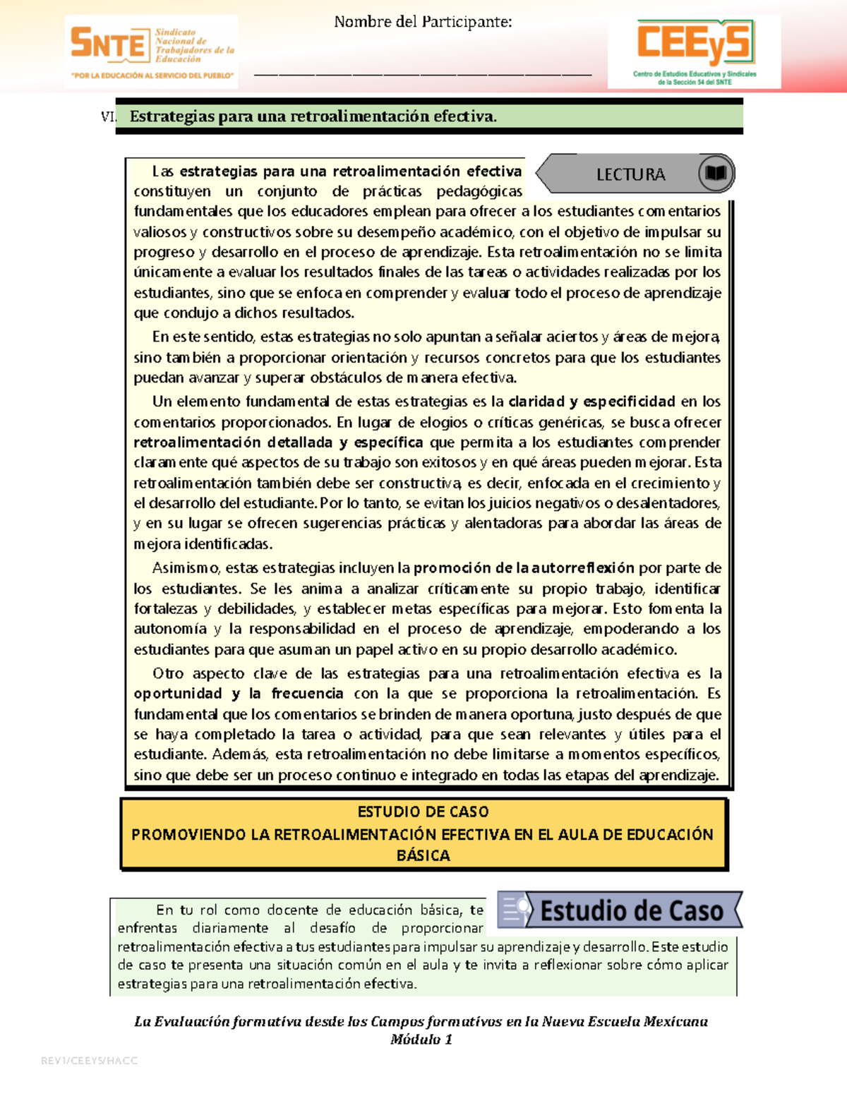 Estrategias de Retroalimentación Efectiva en la Evaluación Formativa ...