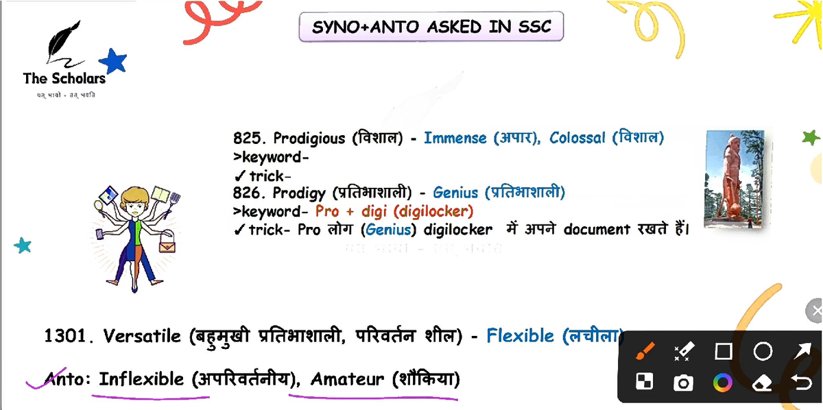 Synonyms and Antonyms for SSC Exam Preparation (1301-1344) - Studocu