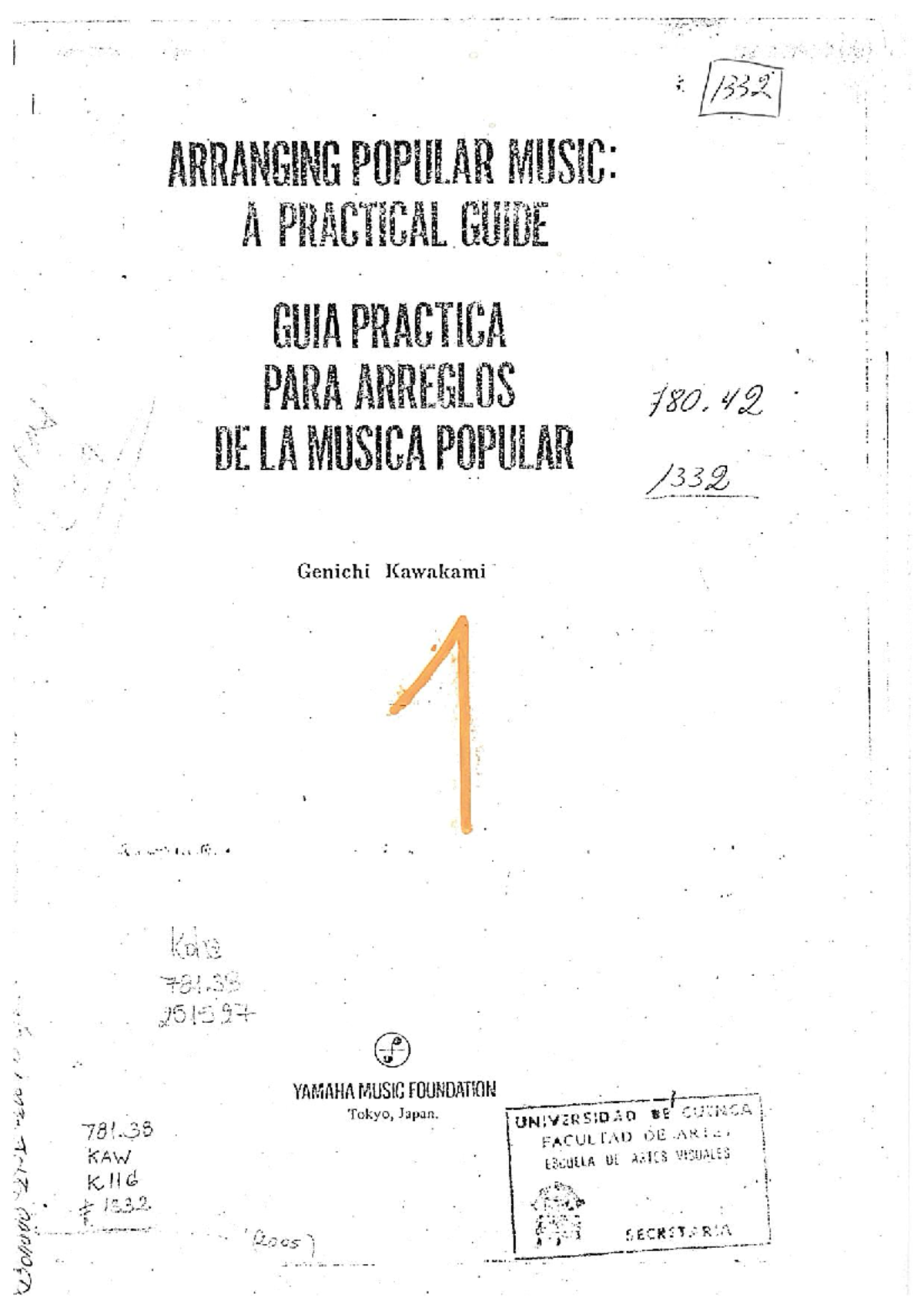 1332 Practical Guide to Arranging Popular Music: A Study - Studocu