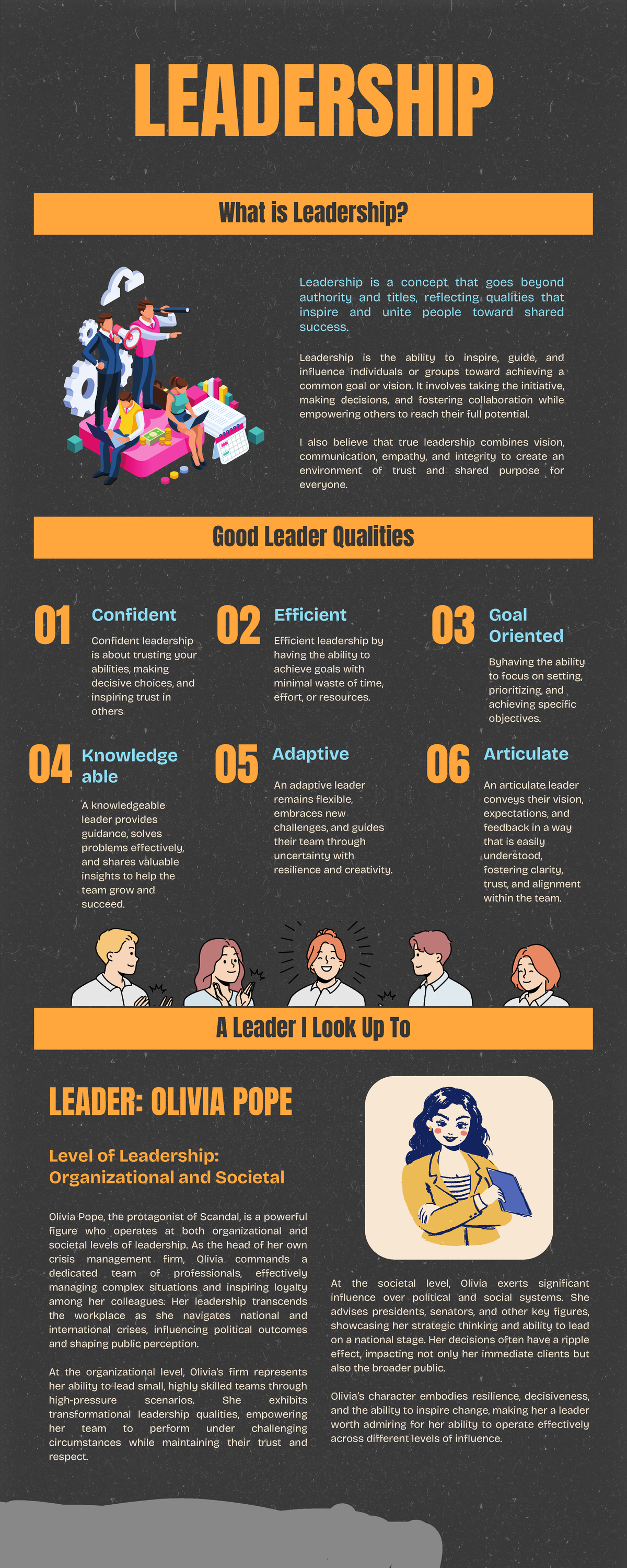 Task 1 Leadership - LEADERSHIP What is Leadership? Leadership is the ...