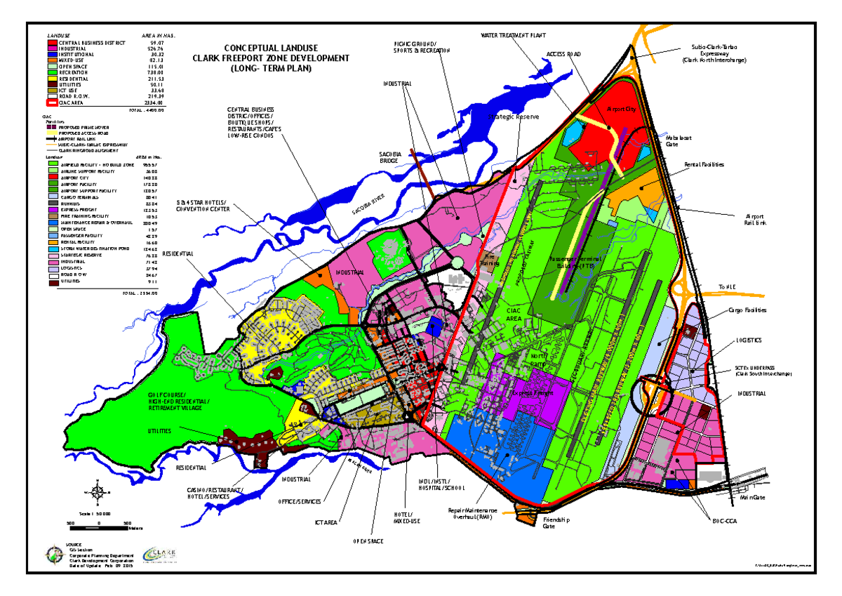 Long-term Development Plan for Clark Freeport Zone (CLUP) - Document Preview