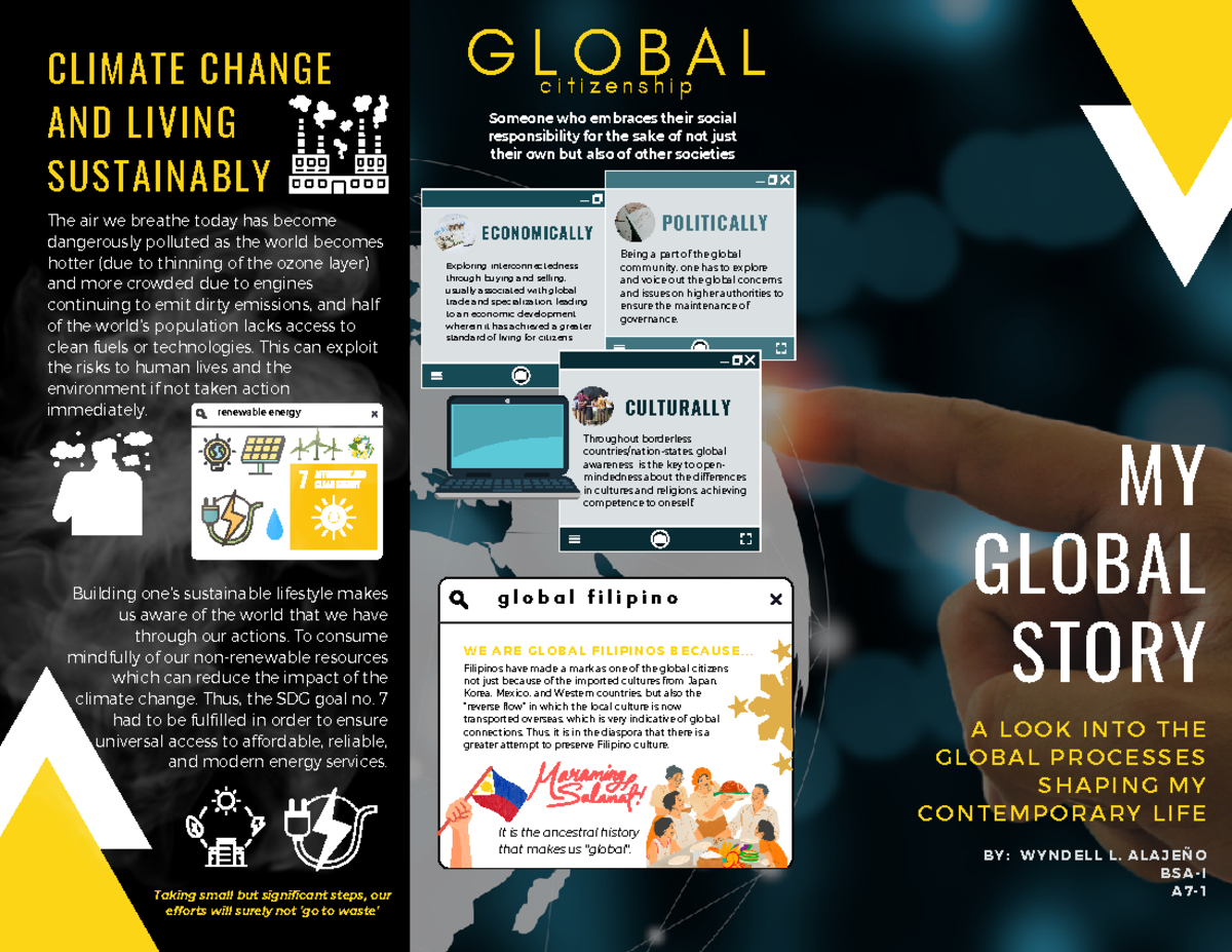 My Global Story - MY GLOBAL STORY A L O O K I N T O T H E G L O B A L P ...