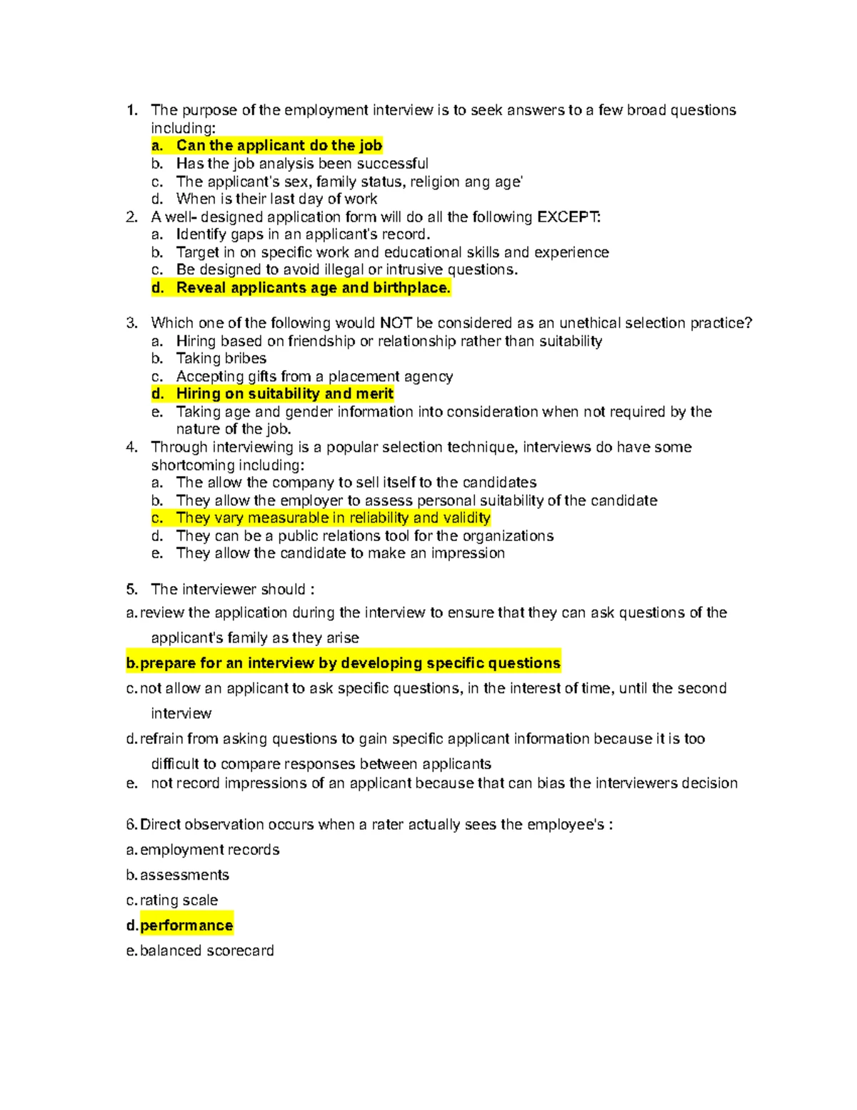 HRM 101 - Reviewer for Finals: Comprehensive Study Guide - Studocu